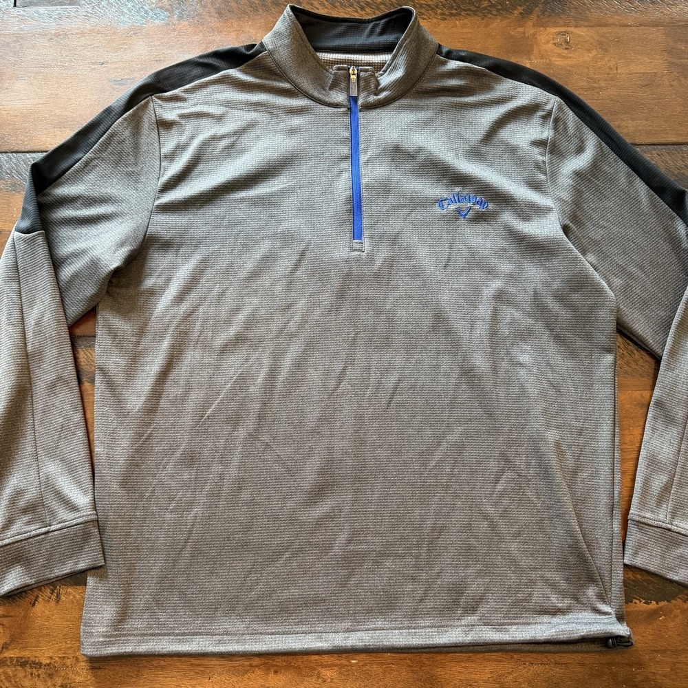 Lot Of 4 Golf Jacket Mens 2XL 1/4 Zip Pullover Under Armour Callaway Adidas - Picture 13 of 16